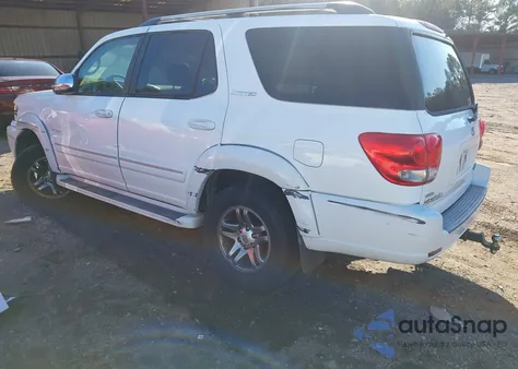 2007 Toyota Sequoia Limited V8 from USA, damaged, VIN 5TDZT38A17S290799
